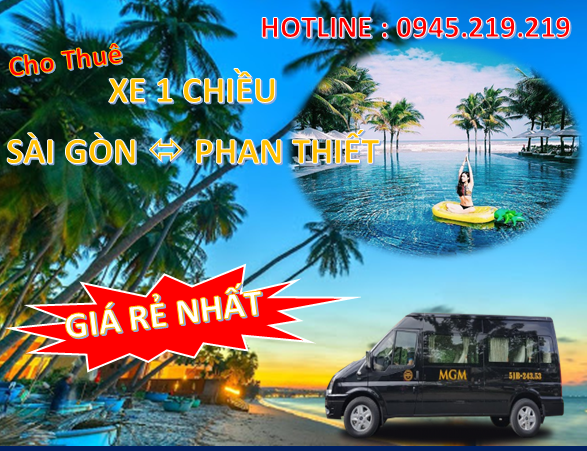 Chuyên cho thuê xe 16 chỗ đón sân bay Tân Sơn Nhất đi Phan Thiết 